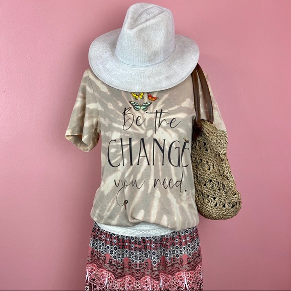 SBT Original hand bleach dyed graphic tee - Picture 1 of 4